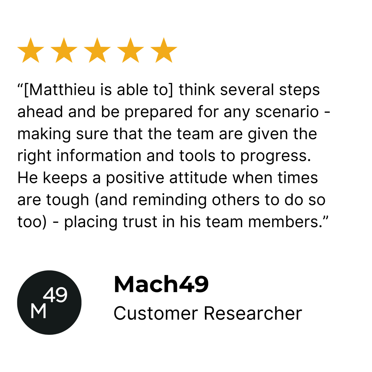 Mach49 Review Mach49 Review